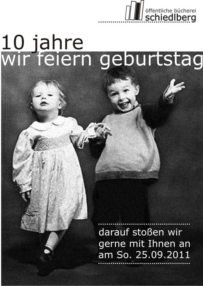 10 Jahr Jubiläum