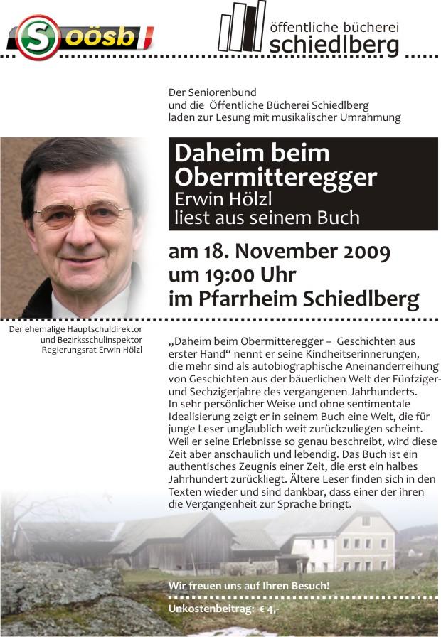 Lesung Hölzl